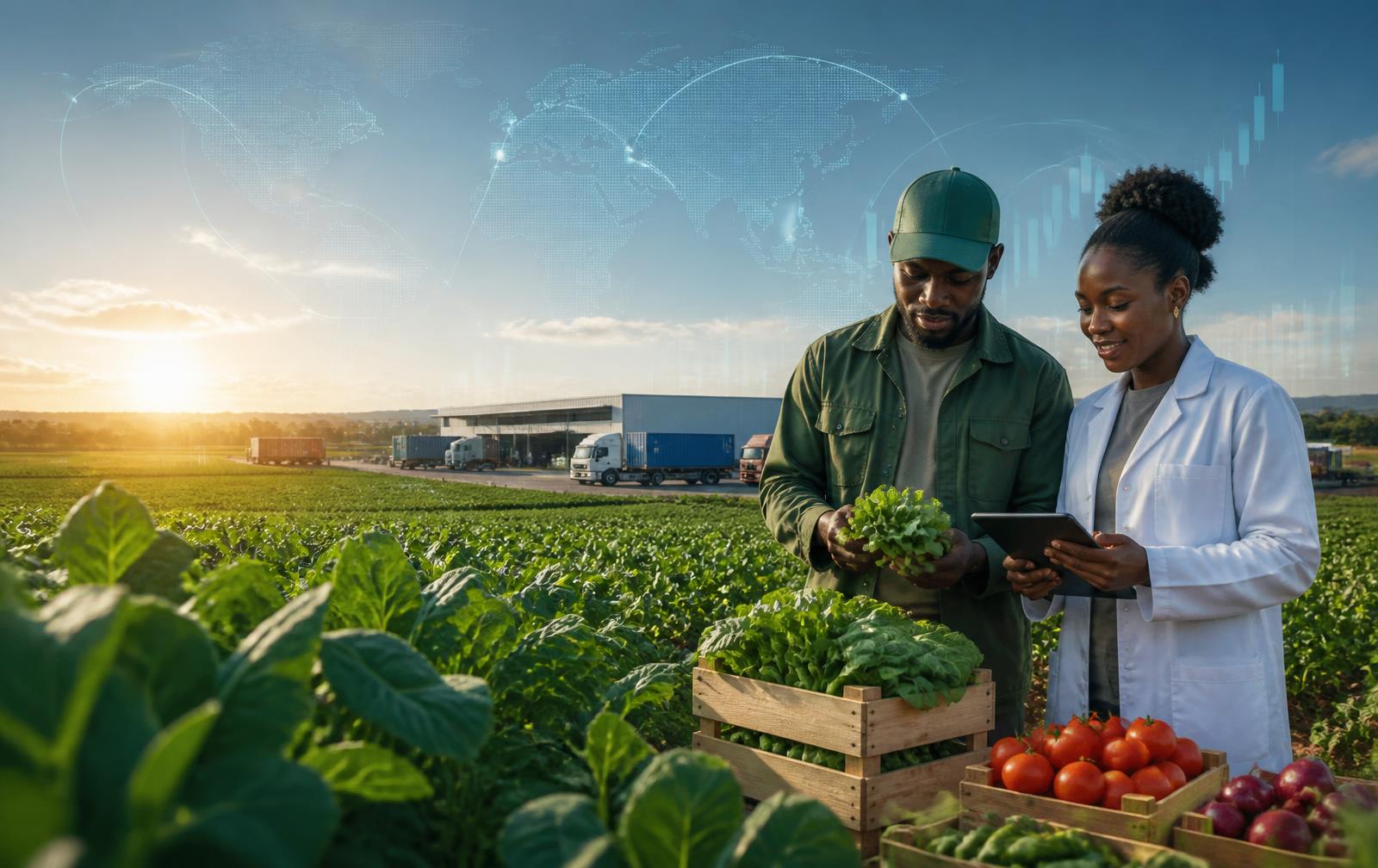 Écosystème agricole et commercial Widpnix